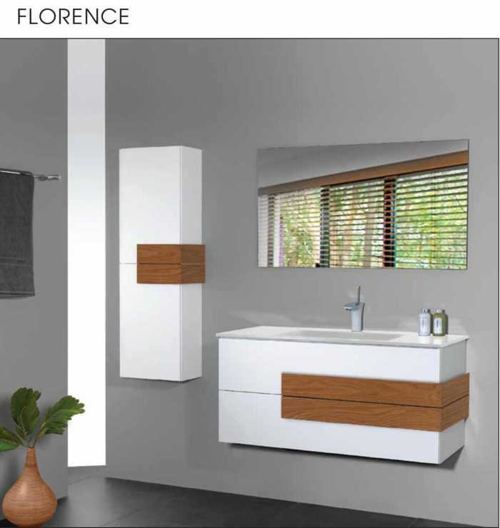 ארון אמבטיה תלוי אפוקסי 70-80 ס"מ פלורנס